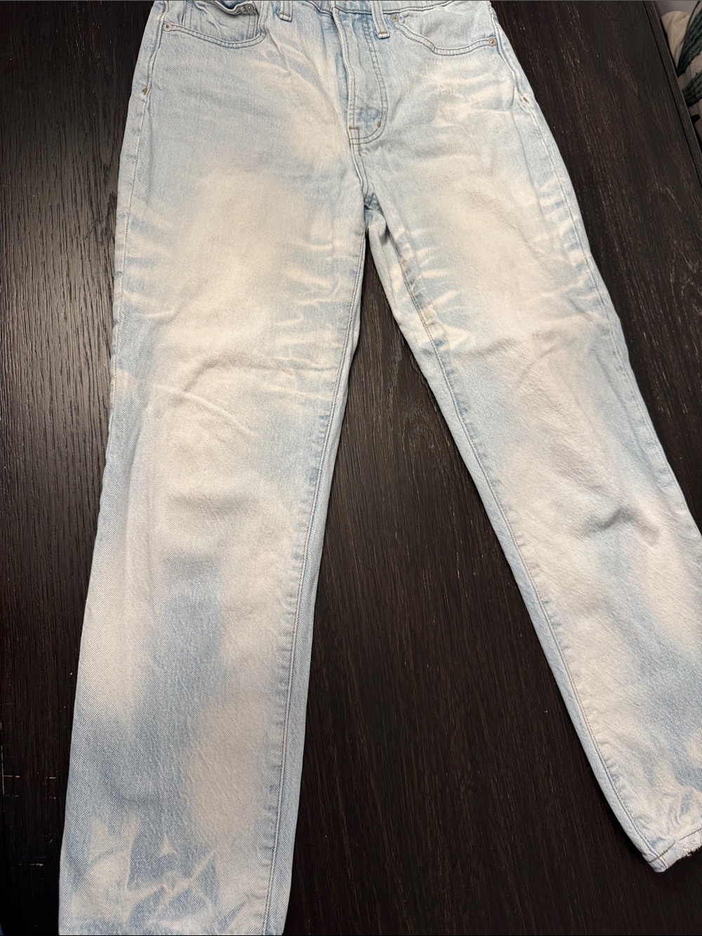 Madewell Light Wash Women's Straight Jeans